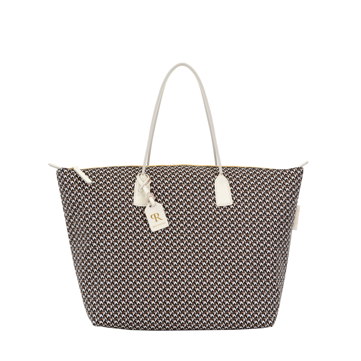 Robertina X-Large Tatami Lounge White | Tote Bag - Roberta Pieri